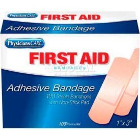 ACME UNITED PhysiciansCare® First Aid Flexible Fabric Bandages 90098